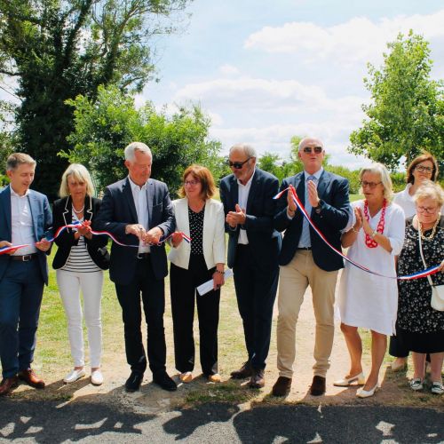 Inauguration aménagements Domaine du Parc