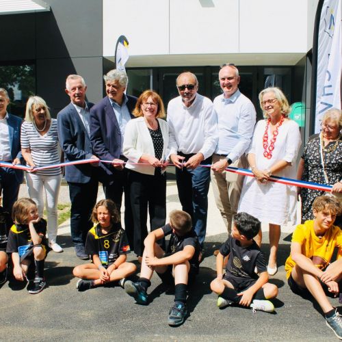 Inauguration Gymnase Édouard GARNIER