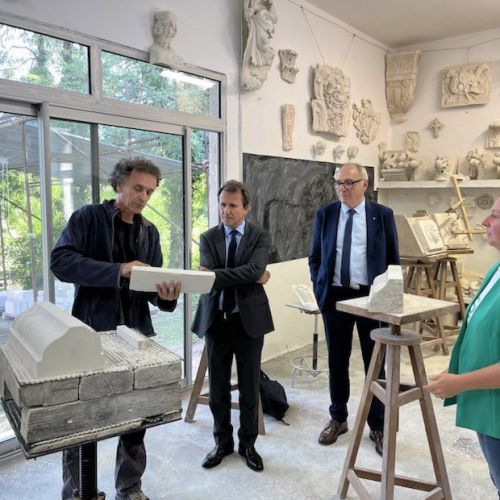 Visite de M. Le Préfet de l'Indre