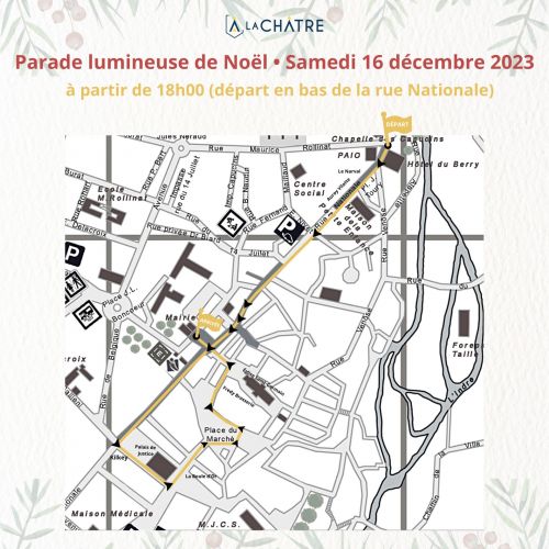 MARCHÉ DE NOËL 2023 - PARADE LUMINEUSE