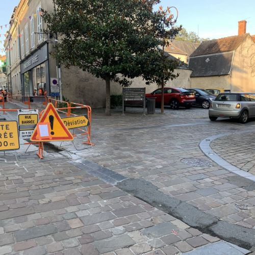TRAVAUX RUE NATIONALE