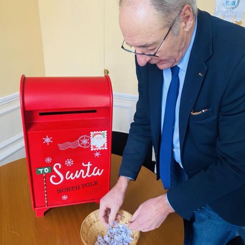 Tirage au sort - Boîte aux lettres du Père Noël