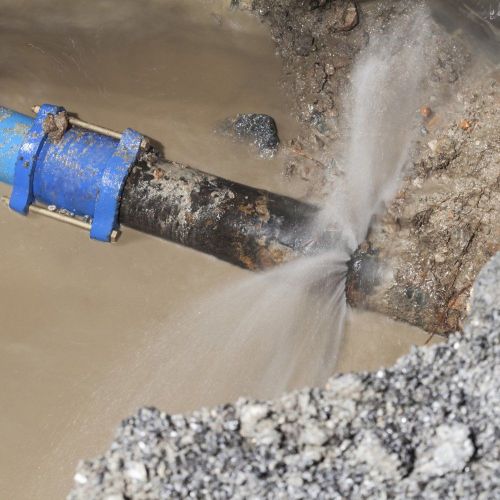 URGENCE FUITE D'EAU - RUE NATIONALE