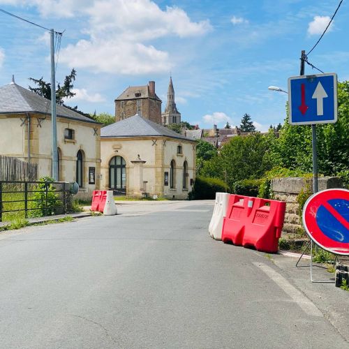 Circulation restreinte sur les ponts de la rue du Maquis