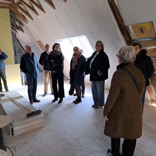 VISITE DE CHANTIER - HÔTEL DU CHEVALIER D'ARS
