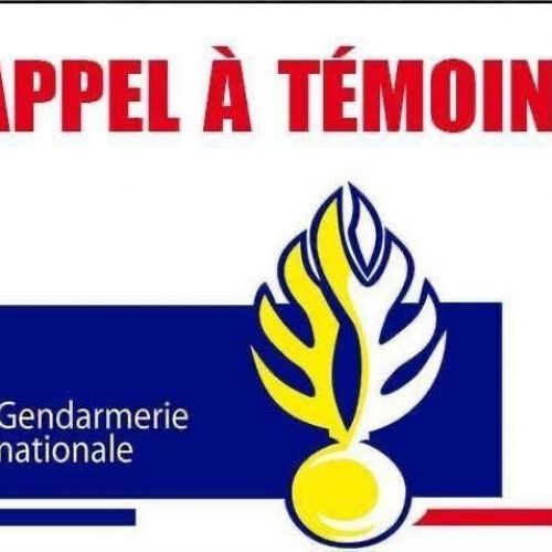 DISPARITION INQUIÉTANTE - APPEL À TEMOINS DE LA GENDARMERIE DE L'INDRE