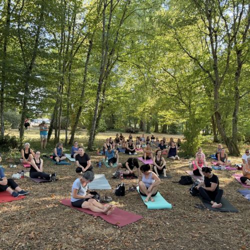 PREMIÈRE SÉANCE DE PILATES EN PLEIN AIR