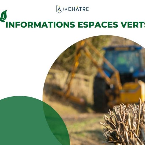 Informations espaces verts