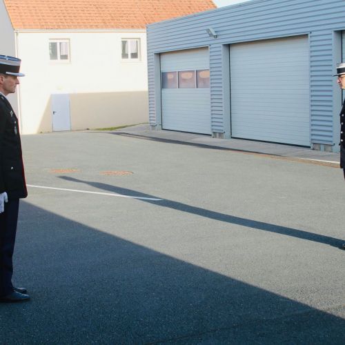 Inspection annuelle de la compagnie de gendarmerie départementale de La Châtre