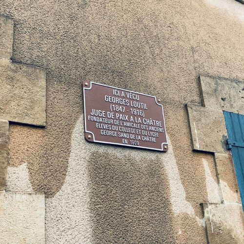 Inauguration plaque Georges LOUTIL
